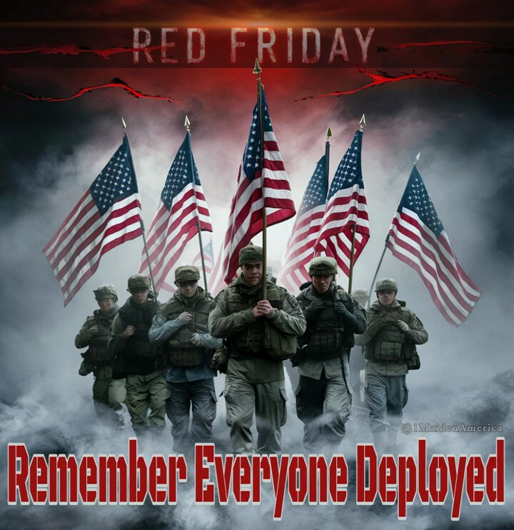 🔴RED Friday Trains   Dolly4Vets #DD214🔴
Remembering Our Brothers &amp; Sisters Deployed      

Please RT and FB each other     Vets 2

No self-promoting or comment removed/blocked

<a href="/realDonaldTrump/">Donald J. Trump</a>  ⭐️
<a href="/JDVance/">JD Vance</a>                   ⭐️

<a href="/SgtDonLewis/">Don Lewis</a>
<a href="/SGT__PAIN/">SGT_PAIN</a>
<a href="/SgtHacker81/">CharHack</a> 
<a href="/sgtmaj78/">John H</a>
