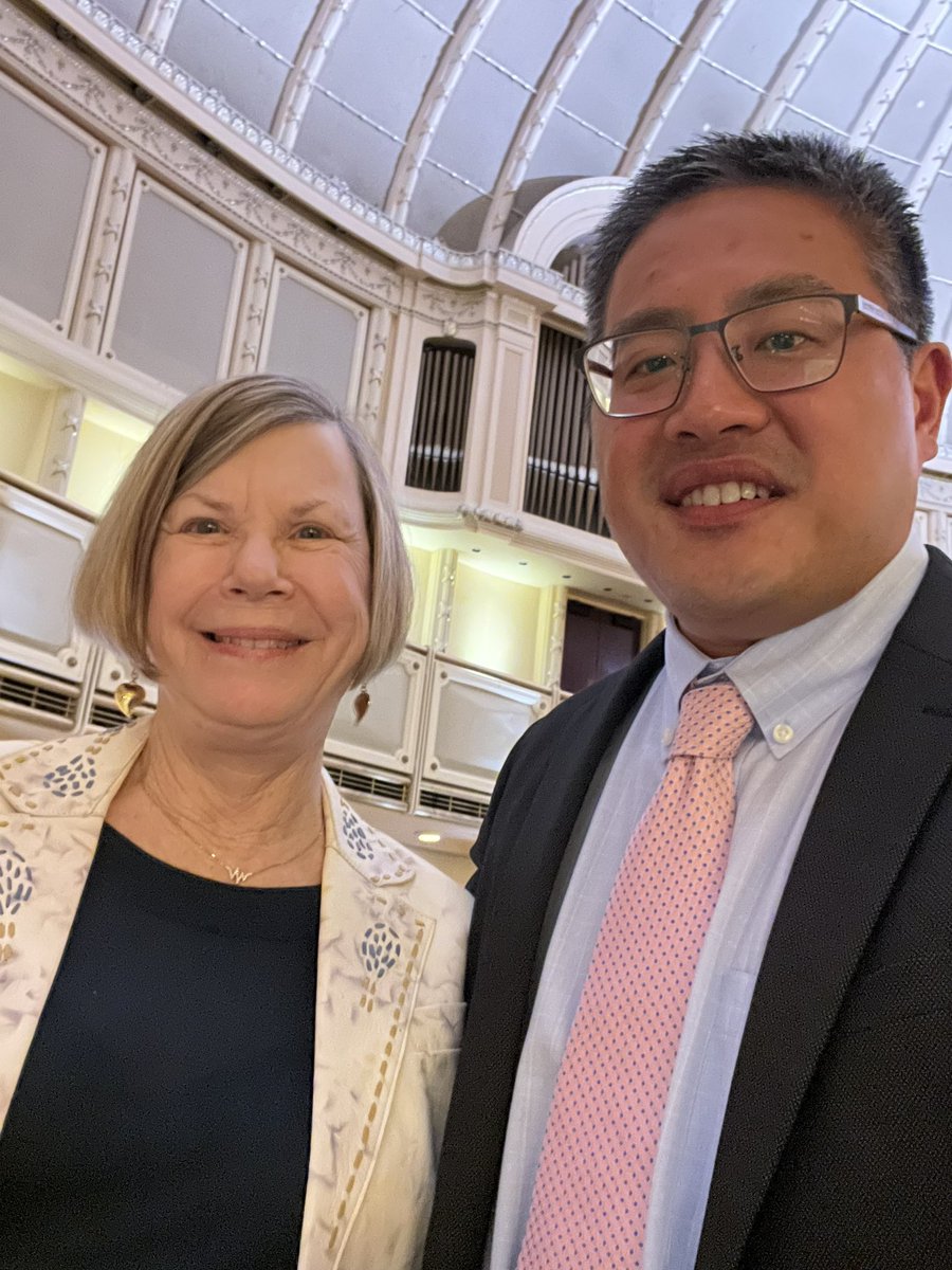 Stephen Chun (@stephenchunmd) on Twitter photo At <a href="/chicagosymphony/">Chicago Symphony Orchestra</a> hall with <a href="/ASCO/">ASCO</a> past president <a href="/SandraSwainMD/">Sandra</a> for Board of Director meeting. A toast to ending cancer as we know it!
<a href="/Georgetown/">Georgetown University</a>
<a href="/GUMedicine/">Georgetown Medicine</a>
<a href="/LombardiCancer/">Georgetown Lombardi</a> At <a href="/chicagosymphony/">Chicago Symphony Orchestra</a> hall with <a href="/ASCO/">ASCO</a> past president <a href="/SandraSwainMD/">Sandra</a> for Board of Director meeting. A toast to ending cancer as we know it!
<a href="/Georgetown/">Georgetown University</a>
<a href="/GUMedicine/">Georgetown Medicine</a>
<a href="/LombardiCancer/">Georgetown Lombardi</a>