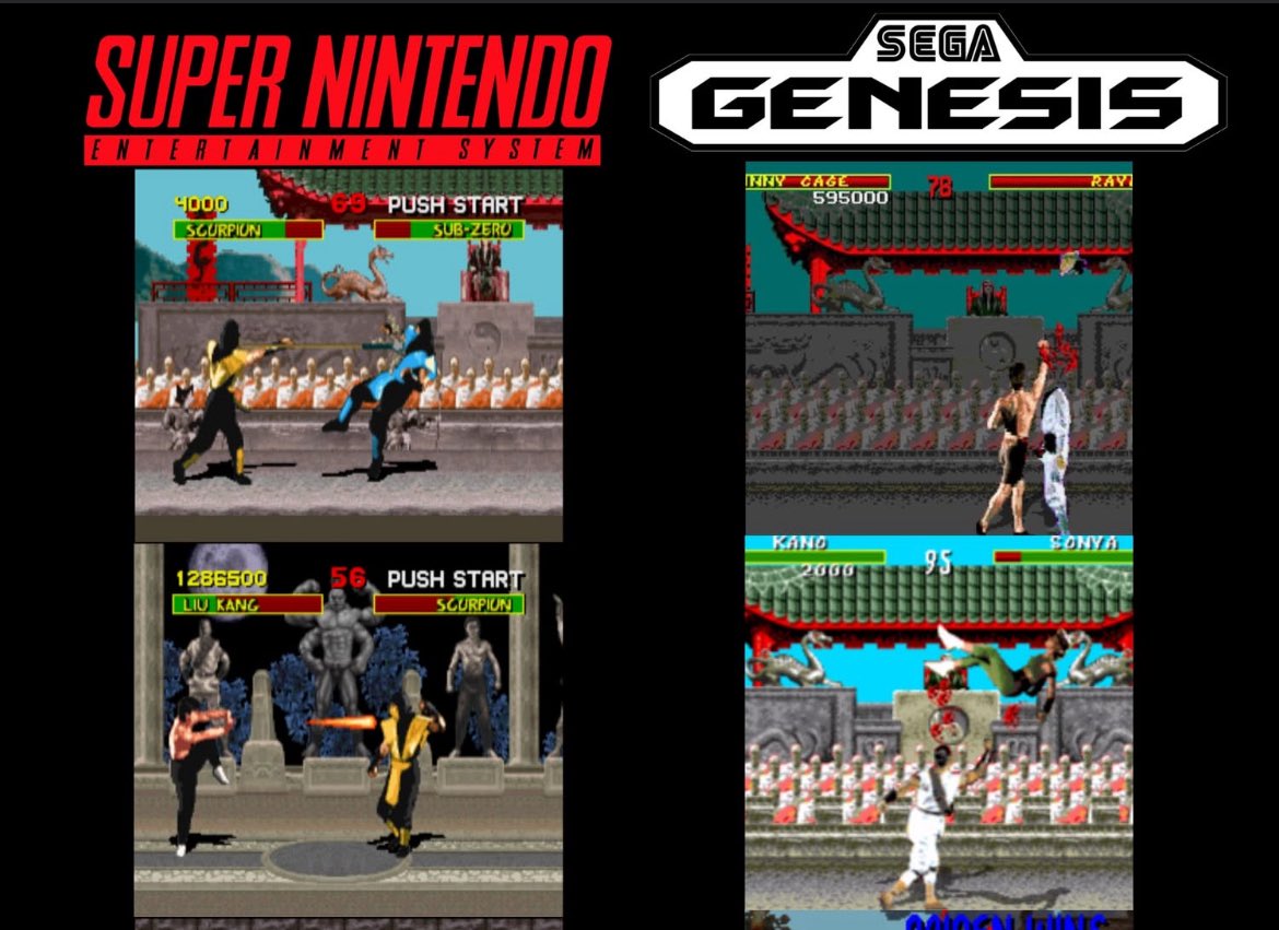 trodgeMEMES's tweet image. Which version did you have back in the day?
••••
And which version do you honestly think is better?
#MortalKombat #SNES #Genesis