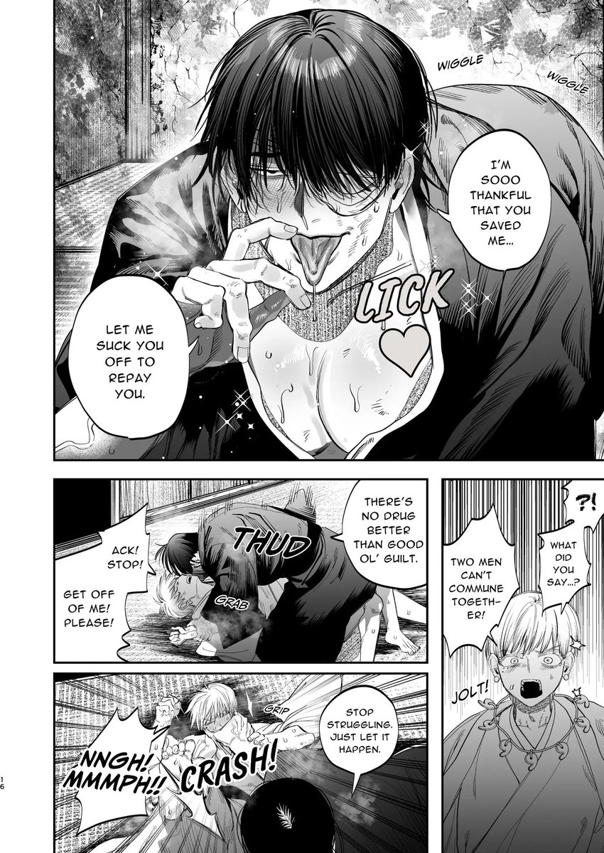 An encounter that should have never happened leads to the downfall of their family estate...

📚Read more here: dlsite.jp/ik5qujl

Circle: KANIPANKO
#r18yaoi #boyslove #blmanga