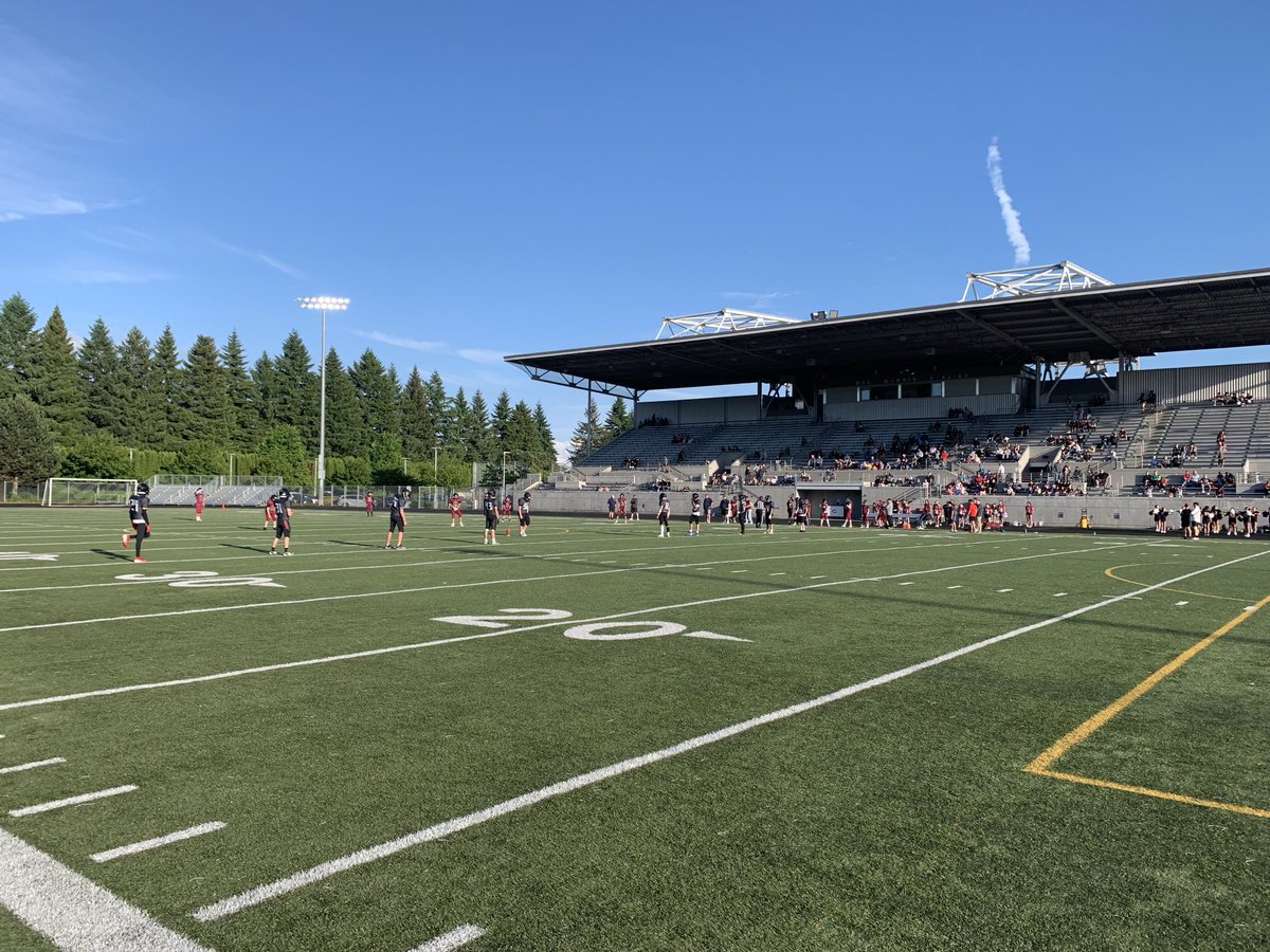 Adam C. Mathieson, CAA (@coach_mathieson) on Twitter photo Kickoff upcoming to the 2025 Paper Cup featuring future <a href="/PapermakerFB/">Camas Papermakers Football</a> greats! #MillTown #ToTheTop 🔴⚫️⚪️ Kickoff upcoming to the 2025 Paper Cup featuring future <a href="/PapermakerFB/">Camas Papermakers Football</a> greats! #MillTown #ToTheTop 🔴⚫️⚪️