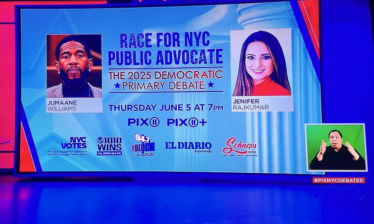 Next week I will be taking the stage to debate Jumaane Williams—finally, he’s decided to show up.

I’m bringing the fire, the facts, and the fight. Let’s win this. #MadamAdvocate #NoDaysOff #DebateNight