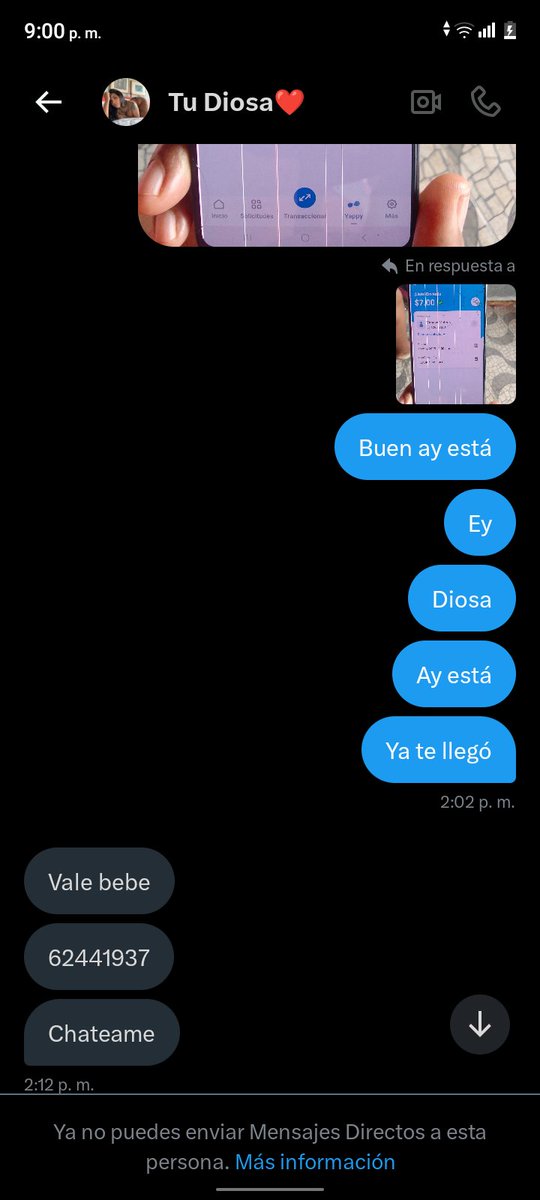 FernandoMu68941's tweet photo. Vivo señores que está estafado está supuesta mujer https://t.co/Z4W2d3KfGL