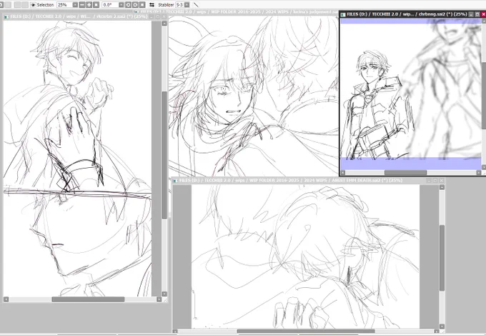 going through my old angsty FE wips and suffering all over again 😩 