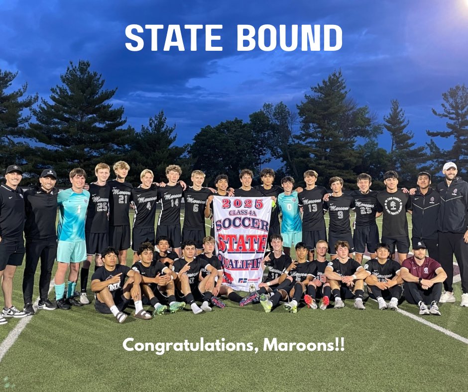Maroon Crew (@marooncrew) on Twitter photo On To State!
Congrats to <a href="/DCHSBoysSoccer/">Dowling Catholic Boys Soccer</a> for qualifying for the State Meet with their 2-1 victory tonight over IC West! On To State!
Congrats to <a href="/DCHSBoysSoccer/">Dowling Catholic Boys Soccer</a> for qualifying for the State Meet with their 2-1 victory tonight over IC West!