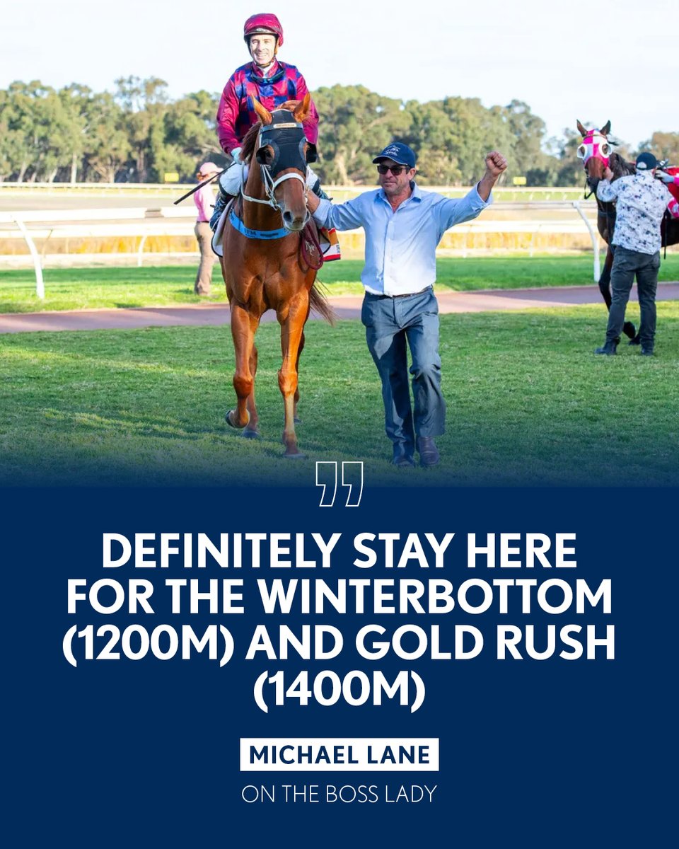 Let the countdown to the 2025 Pinnacles Carnival begin! After a brilliant Belmont Sprint win, superstar mare The Boss Lady is now being set for the Winterbottom Stakes and Gold Rush!