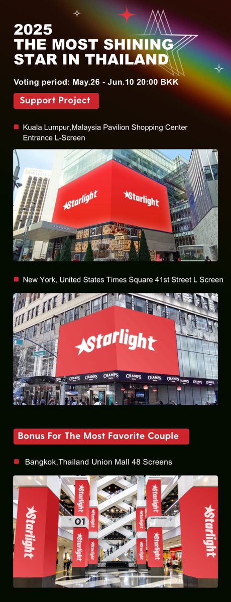 STARLIGHT_ASIAN's tweet photo. 🏆2025 TMSSIT

1.  Save Worapong [107,209 votes] #savewrg
2. Auau Thanaphum [103,895 votes] #auautnp
3. Thomas Chungmanirat [100,219 votes] #tthomastc

🗓 May.26 - June.10 20:00 BKK
🎫 Log in daily to receive 4 tickets
🔗 https://t.co/P6q7DA016y https://t.co/lEi41nHf5K