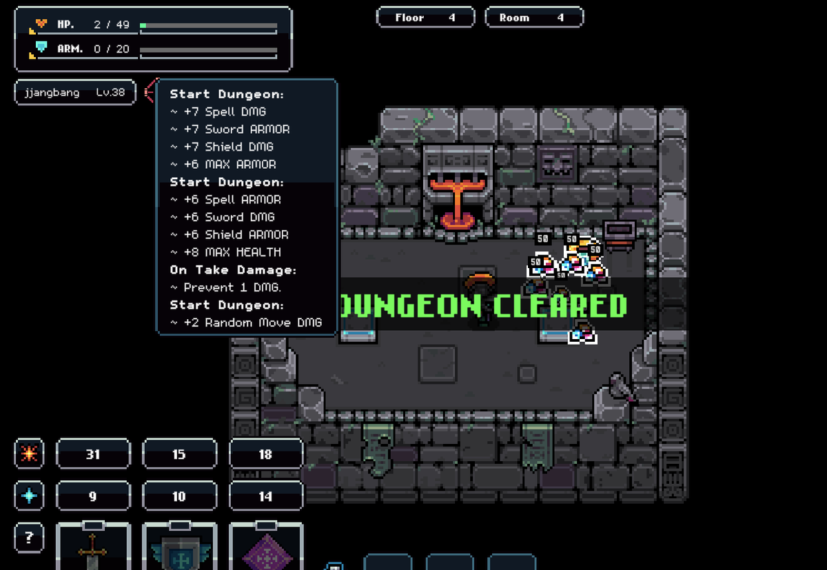 Got crazy lucky and beat the new dungeon in <a href="/playgigaverse/">gigaverse | onchain RPG</a> ! Golden ring secured 🫡
