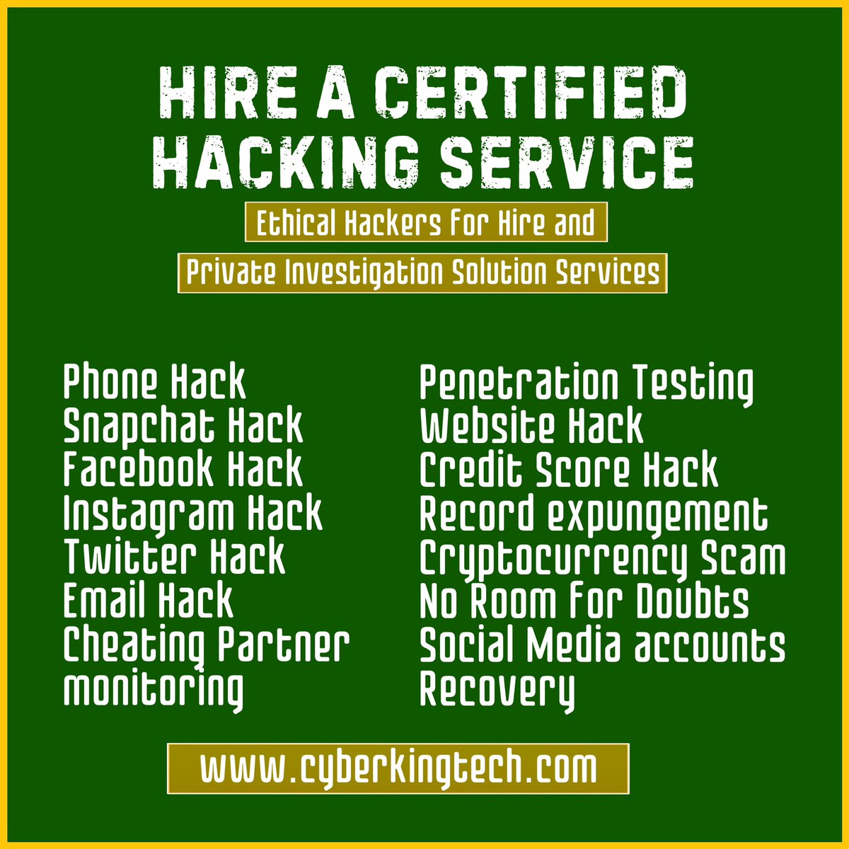 ProHackerOnline's tweet image. #HireaPhoneHacker #phonehacker #phonehack #gangstalking #Blackmailing #PenetrationTesting #ConentRemover #CryptocurrencyRecoverySolutions #WebsiteHack #CyberSecurityExperts #CreditScoreHack #Recordexpungement #CryptocurrencyScam #PhoneHacking
