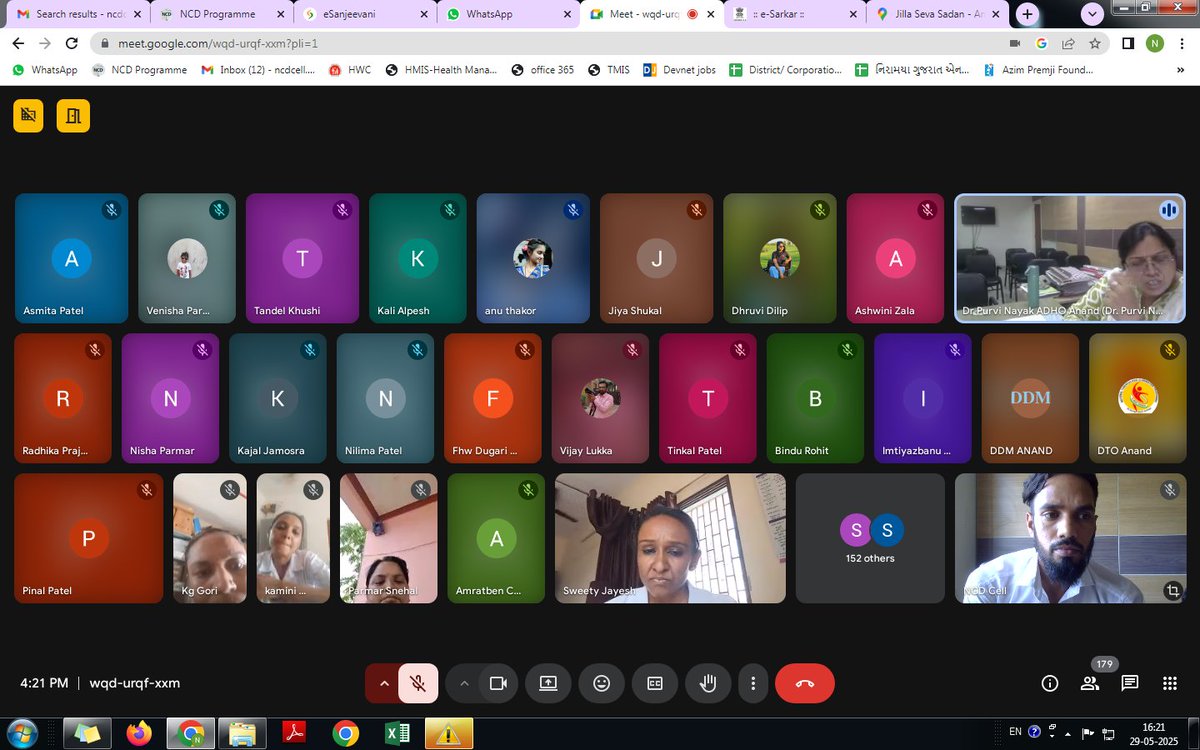 Dr Purvi Nayak (@adhoanand) on Twitter photo KEY INDICATORS REVIEW MEETING# FRONTLINE WORKERS # BETTER HEALTH ANAND #MOVING TOWARD 0 MMR AND 0 IMR <a href="/InfoAnandGoG/">Info Anand GoG</a> <a href="/CollectorAnd/">Collector and DM Anand</a> <a href="/DDO_Anand/">DDO Anand</a> <a href="/MoHFW_GUJARAT/">Ministry of Health</a> KEY INDICATORS REVIEW MEETING# FRONTLINE WORKERS # BETTER HEALTH ANAND #MOVING TOWARD 0 MMR AND 0 IMR <a href="/InfoAnandGoG/">Info Anand GoG</a> <a href="/CollectorAnd/">Collector and DM Anand</a> <a href="/DDO_Anand/">DDO Anand</a> <a href="/MoHFW_GUJARAT/">Ministry of Health</a>