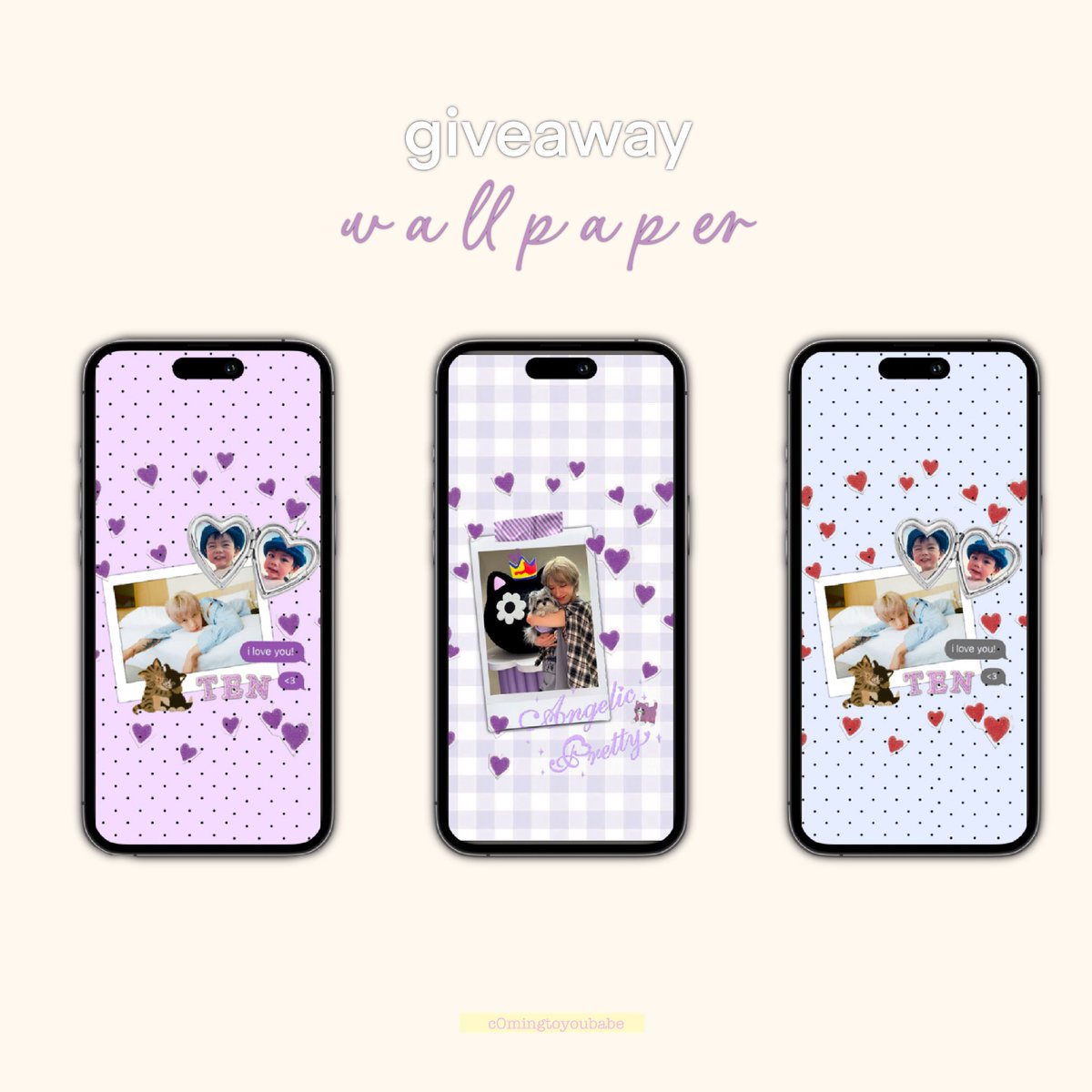 giveaway ଘ(´•3•)⊃━☆
- wallpaper TENLEE lovelove 💟💟

📎 link in mention  
pls do not repost / for personal use only 

ใครใช้แล้ว เอามาอวดได้น้าคับ 🙏🏻🐱

#tenlee_1001 #TENLEE
 #TEN #텐 #이영흠 
#เตนล์ #李永钦 #テン
#แจกwallpaper
#แจกวอลเปเปอร์