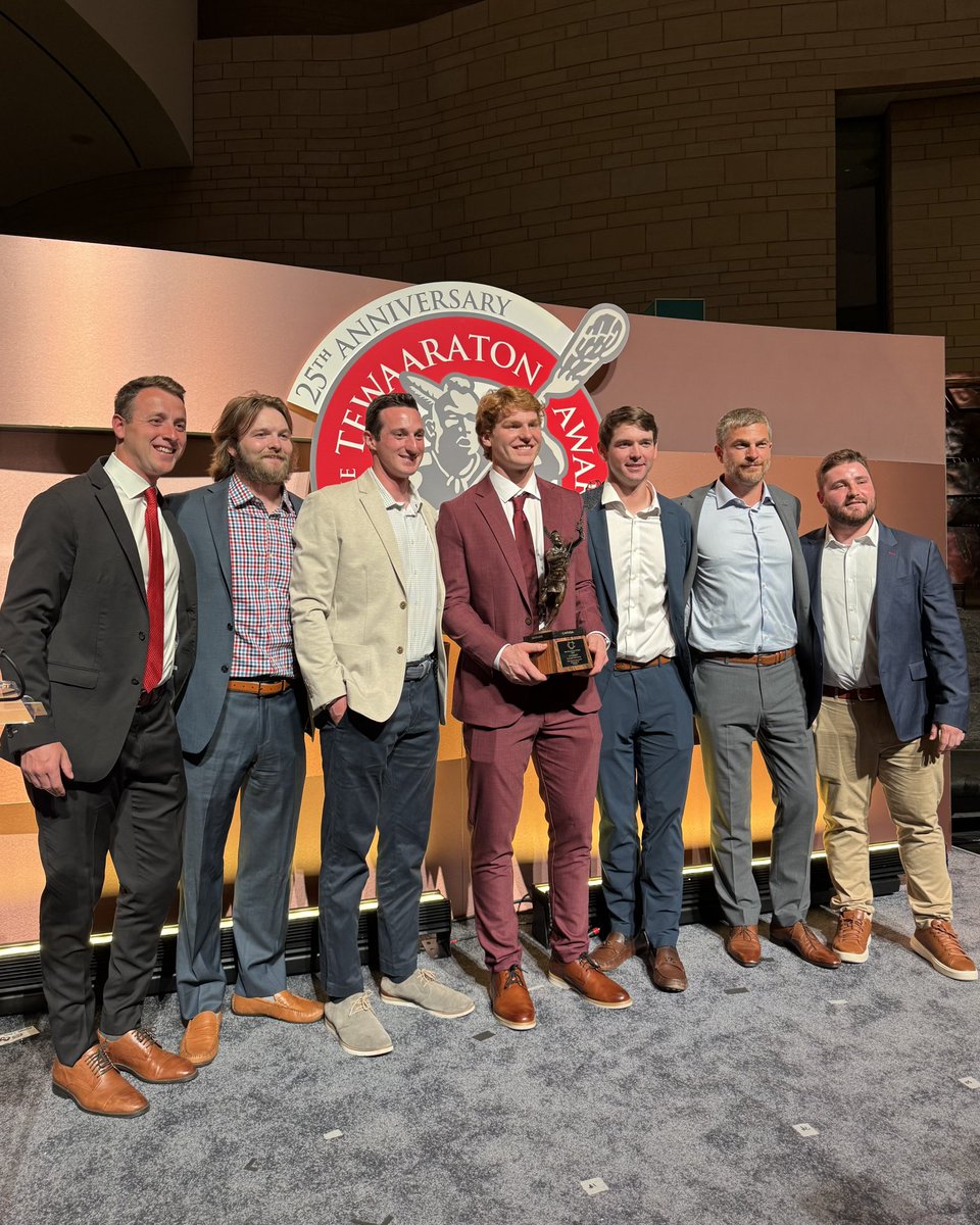 Your 2025 Tewaaraton Award Winner: CJ Kirst.

#bigredbeauties #WD>WS #LGR