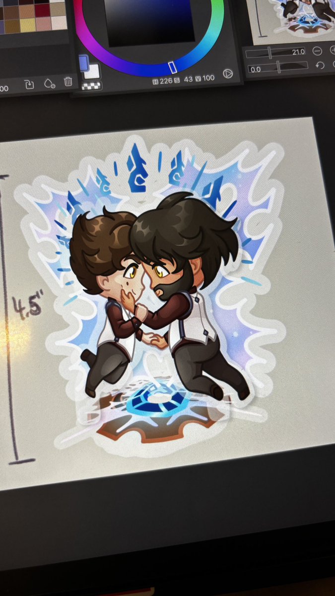 ChristaDoodles's tweet image. The Glorious Evolution Arcane kiss meme and Jayvik pin Pre-Order is live! The pins are being manufactured as we speak, the charms and standees are being mocked up. #jayvik arcanepins.backerkit.com/hosted_preorde…