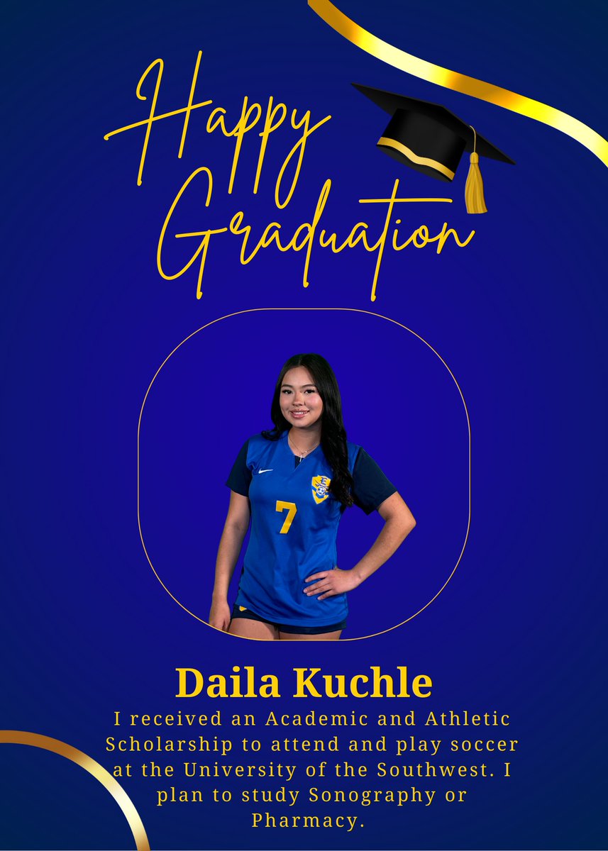 We will miss you Daila, and we look forward to seeing where your next chapter takes you. Chase your dreams!