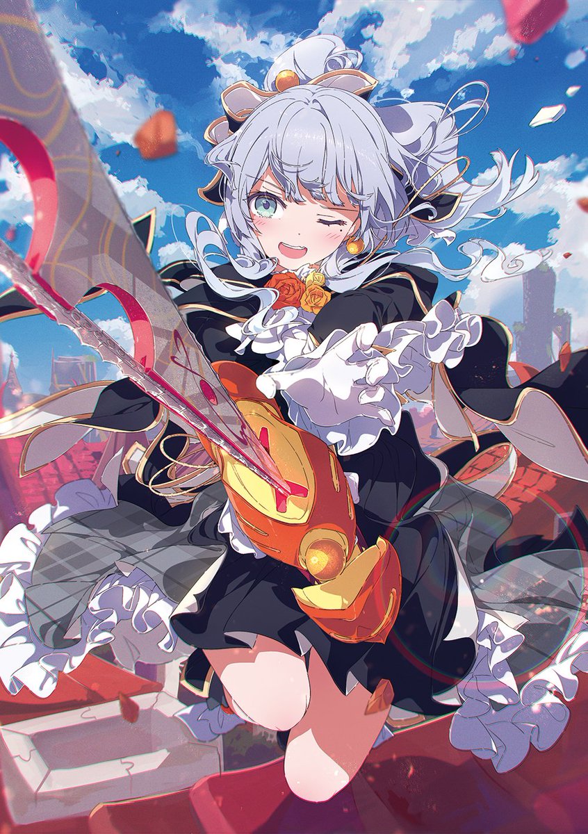 【6月10日発売】 電撃文庫 シリーズ最新刊！ 

『こちら、終末停滞委員会。４』
「蒼の学園を滅ぼす。それが俺の生きる意味だ」
dengekibunko.jp/product/shumat…