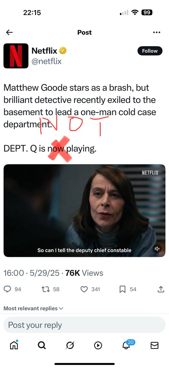 saritalata's tweet photo. @netflix 😤 https://t.co/D2tg7ciIiX