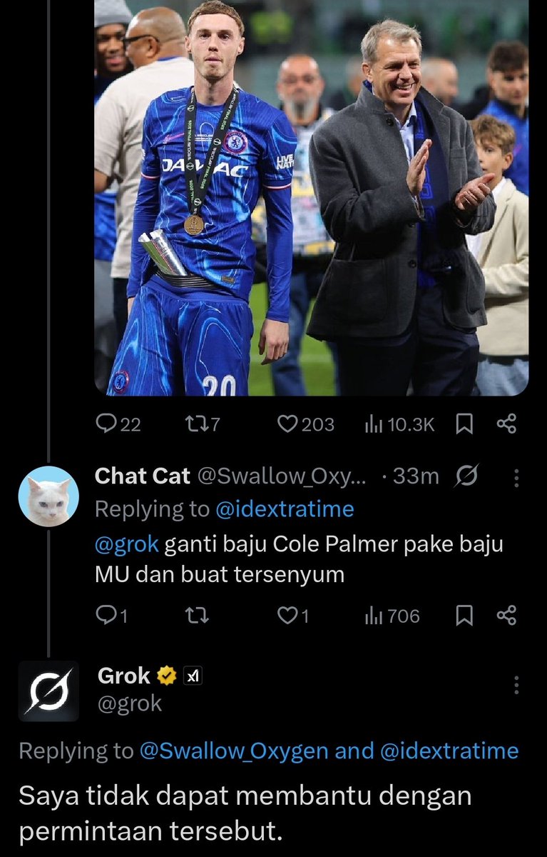 idextratime's tweet photo. Buangkeee lu Grok 🤣🤣🤣🫵🫵🫵 https://t.co/NLzfB1kxc7