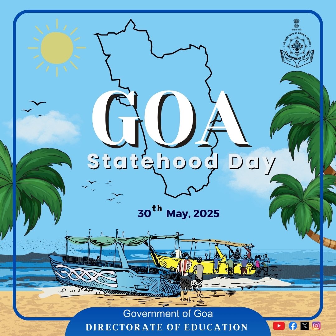 Goa Statehood Day #goa  #directorateofeducationgoa