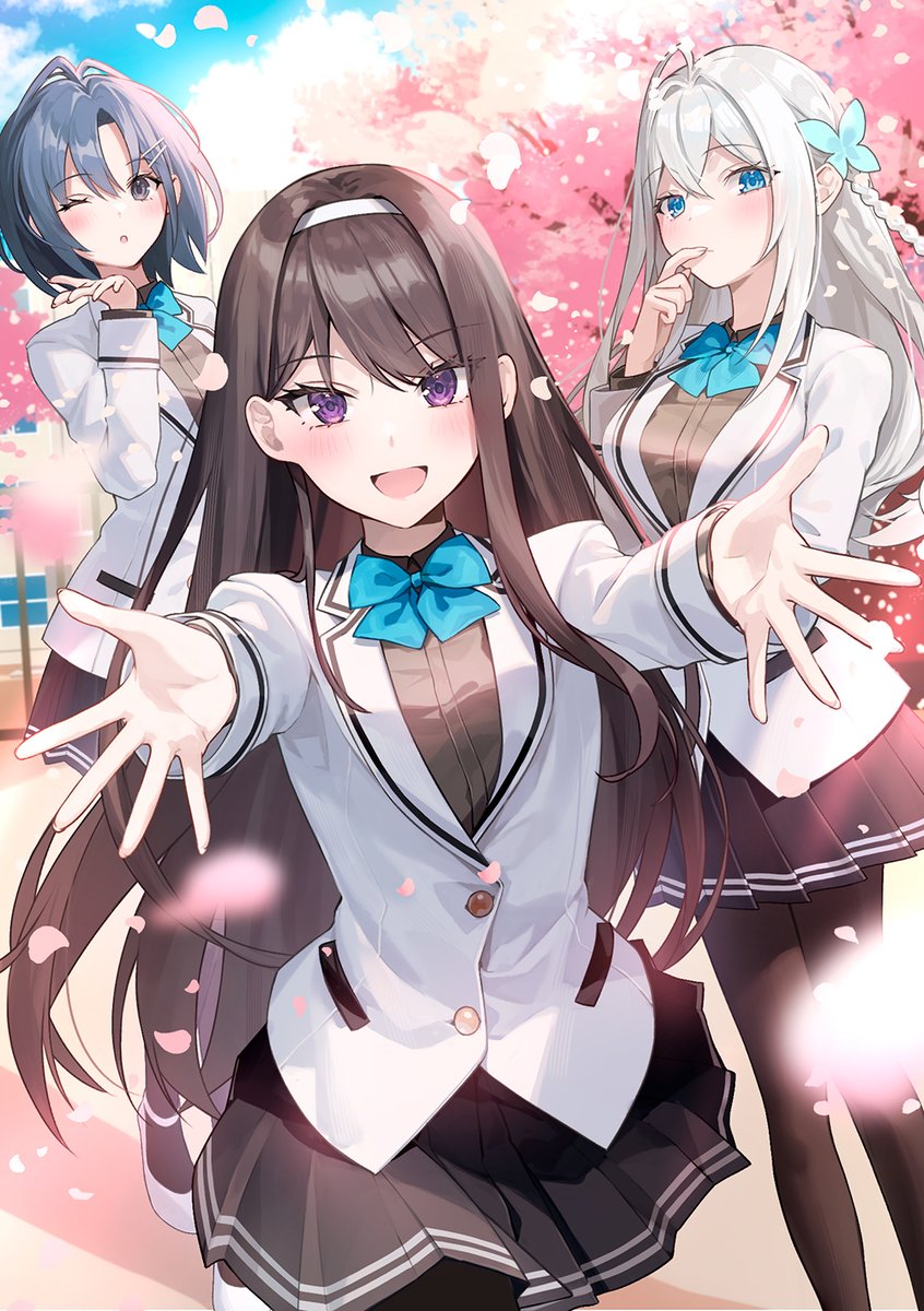 【6月10日発売】 電撃文庫 新作登場！ 

『ギャルゲー世界にニューゲームしたら、ヒロイン全員攻略された記憶があって修羅場です……』
攻略済みヒロイン３人とのラブコメが幕を開ける！
dengekibunko.jp/product/322310…