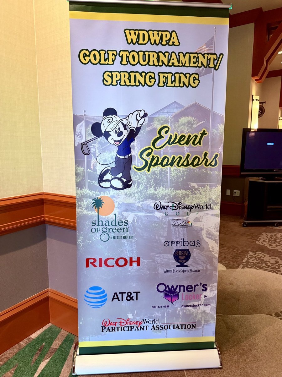 yuvisa_hundley's tweet image. AT&amp;amp;T supporting the biggest charitable fundraiser of the WDW PARTICIPANT ASSOCIATION -WDWPA Golf Tournament 2025 ⛳️🏌️‍♂️
#TeamDisney
#ProudSponsor 
#LifeAtATT
@LeonDuarte19 
@One_FLA 
@The_Mouse_House