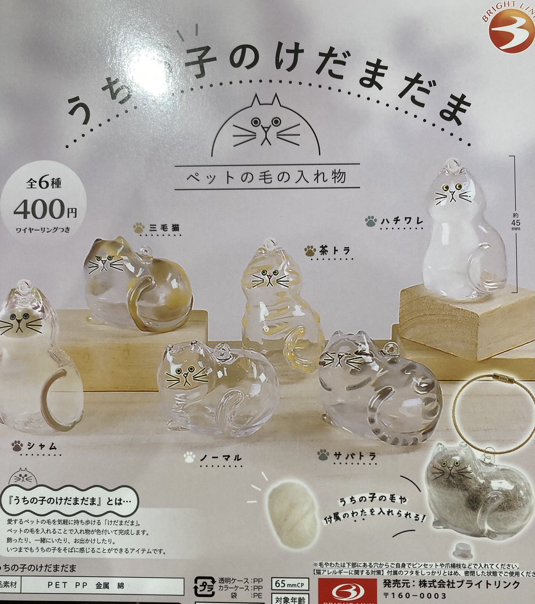 🍒新着のお知らせ🍒

▶︎うちの子のけだまだま

問い合わせの多い商品のため
回数制限　3回
並び直し不可とさせていただきます。

皆様のご来店を心より
お待ちしております♪

＃ドリームカプセル　＃マーサ21