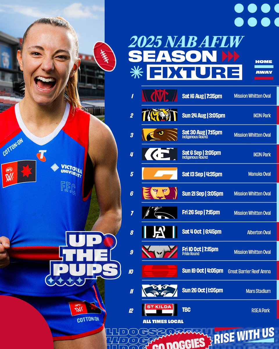 Save this post 🔒 Our 2025 fixture is here!
