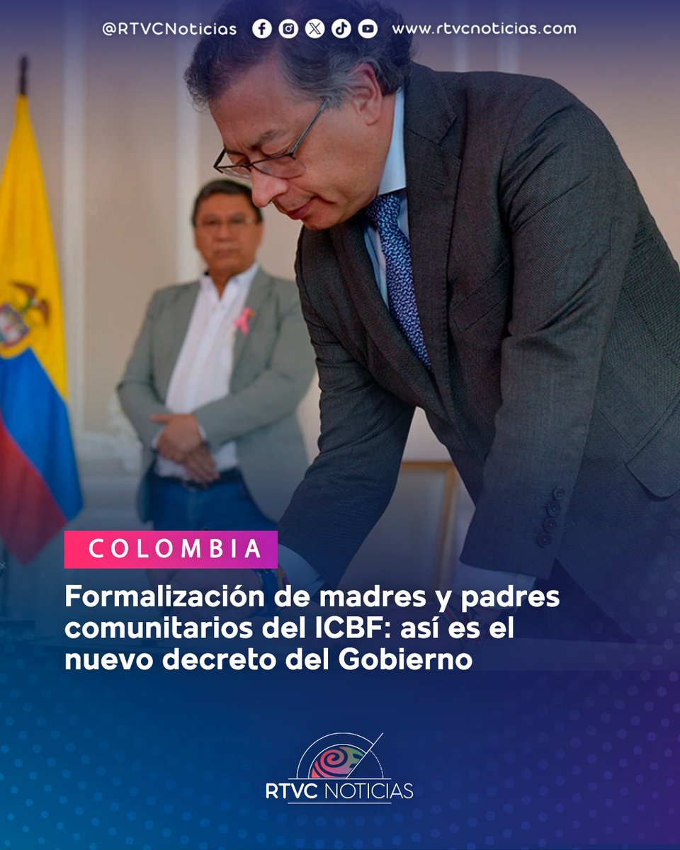 ✍🏼 Con el decreto 0586 de 2025 se crea de manera oficial el cargo de madre comunitaria dentro de la planta de trabajadores del ICBF. ⬇️
lc.cx/eFzMR7