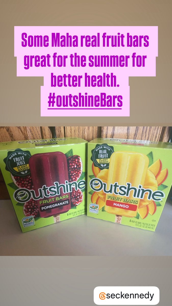 _ActionIdaho's tweet photo. ‼️Some Maha health for youth. #OutshineBars are made with real fruit and great for healthy summer snacks. @SecKennedy 🦅🇺🇸🦅‼️‼️ https://t.co/jLQiYlSQLf