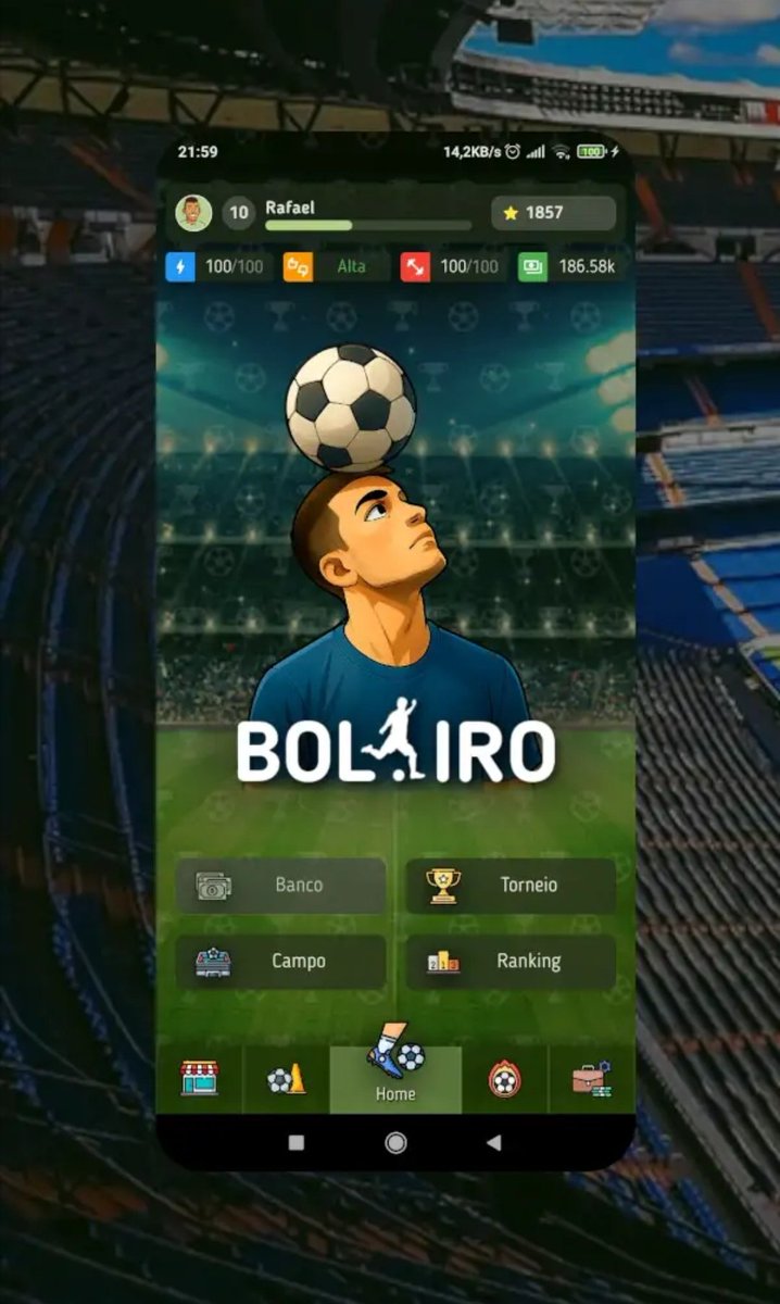 RafaBarbosaTec's tweet image. Hi everyone!
Boleiro is back! 🔥🚀⚽
Game available to Android and IOS
boleiroapp.com.br
#football #gamedev #flutter #simulation