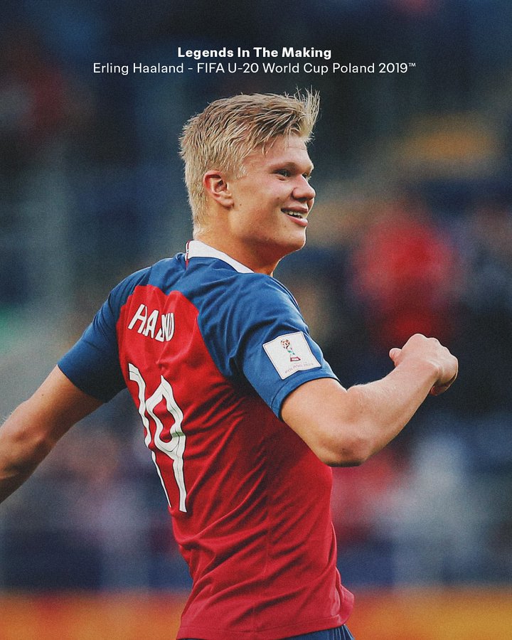 ゴールマシーンの原点、ここにあり 🤖

U-20の頃からゴールの嗅覚は別格だったハーランド 🇳🇴

#U20WC