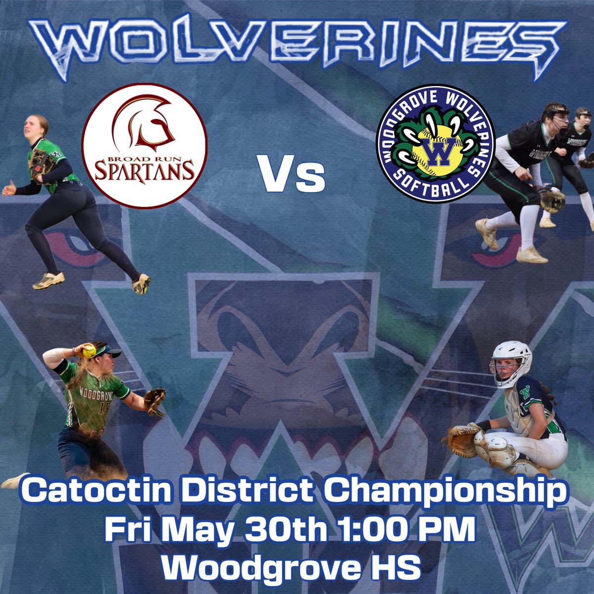 Woodgrove High School Softball (@woodgrovesb) on Twitter photo Catoctin Champioship Game! Note the early start time of 1:00 PM. Come out and support the Wolverines!!!
<a href="/LoCoSports/">LoCoSports</a>
@vhslSoftball
@maxpreps
<a href="/WashPostHS/">WashPost HS Sports</a>
@SBLiveSports
<a href="/ExtraInningSB/">EXTRA INNING SOFTBALL</a> Catoctin Champioship Game! Note the early start time of 1:00 PM. Come out and support the Wolverines!!!
<a href="/LoCoSports/">LoCoSports</a>
@vhslSoftball
@maxpreps
<a href="/WashPostHS/">WashPost HS Sports</a>
@SBLiveSports
<a href="/ExtraInningSB/">EXTRA INNING SOFTBALL</a>