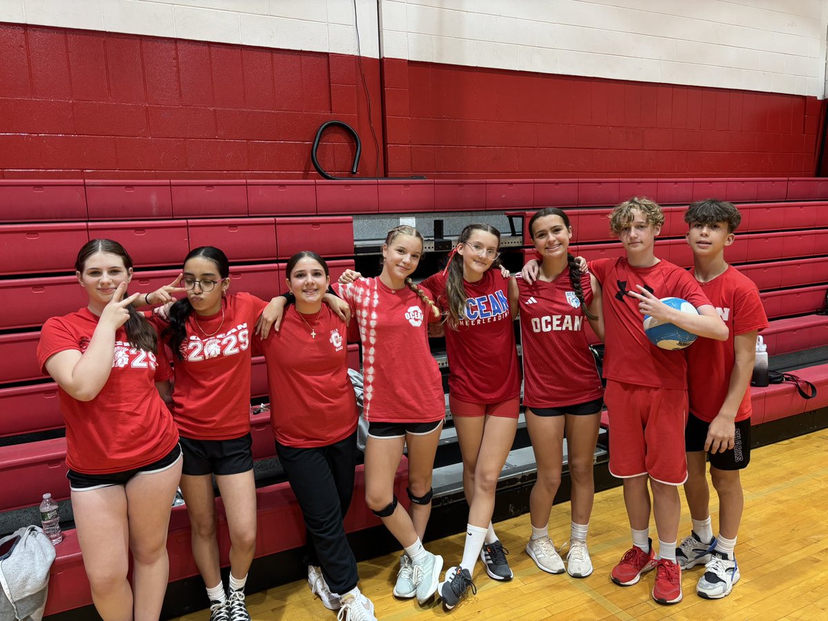 SCouncilTOIS's tweet photo. 🏐 Huge thanks to everyone who came out for TOIS’s inaugural Staff vs. Student Volleyball Game! 💙♥️ Special shoutout to our amazing phys ed teachers, staff players, student players, custodians, &amp; Mr. Amato for making it all happen! 🙌 #TOIS https://t.co/3NfJyeMUga