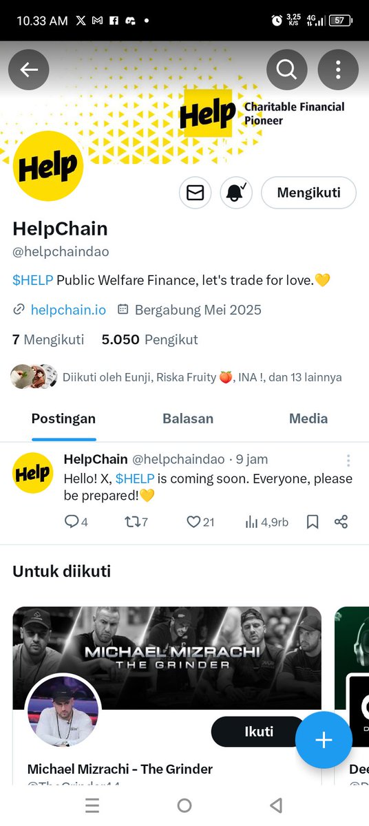 easy3iras0807's tweet photo. @GiveAwayHost @helpchaindao done https://t.co/CCWIo4nN2Y