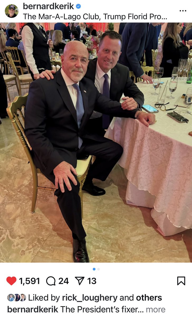 Richard Grenell (@richardgrenell) on Twitter photo I spent election night with <a href="/BernardKerik/">Bernard B. Kerik</a>.
He was always in the bunker with me. Always.
He will forever be an American hero.
RIP, my friend.
Miss you already. I spent election night with <a href="/BernardKerik/">Bernard B. Kerik</a>.
He was always in the bunker with me. Always.
He will forever be an American hero.
RIP, my friend.
Miss you already.