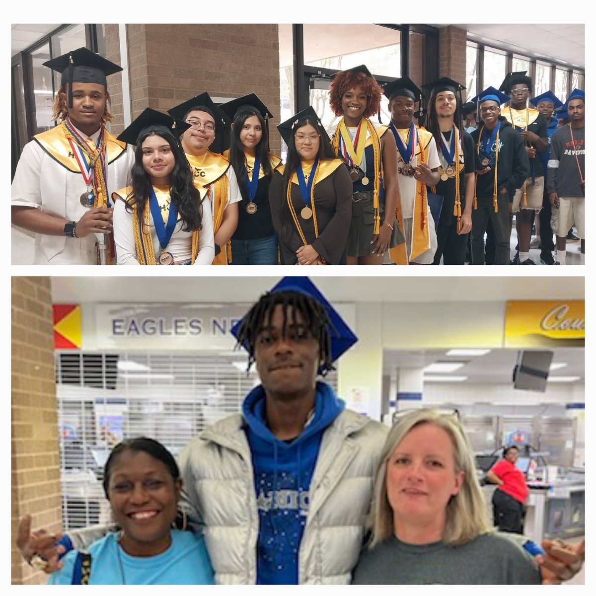 Graduation is just a day away!
#BelieveInThePossibilities
#ProveThePossible
#EaglePride