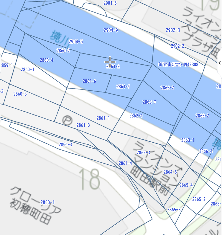 stdaux's tweet photo. 川の底にも土地があり、登記がある https://t.co/5UpMU78sB4