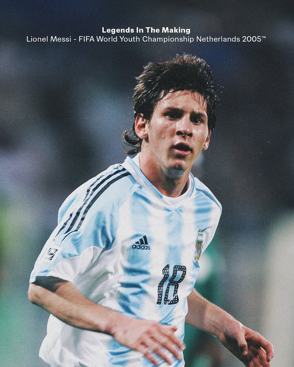 メッシ、伝説の第一章📚🇦🇷

#U20WC