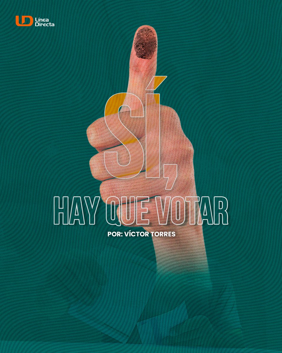 Sí, hay que votar✅ ...

↪️ Nunca imaginé decir esto, pero después de entrevistar a varias candidatas y candidatos a jueces, magistrados y hasta ministras del Poder Judicial,⚖️ terminé convencido de algo: esta elección —tan inédita como polémica— sí merece nuestra participación.