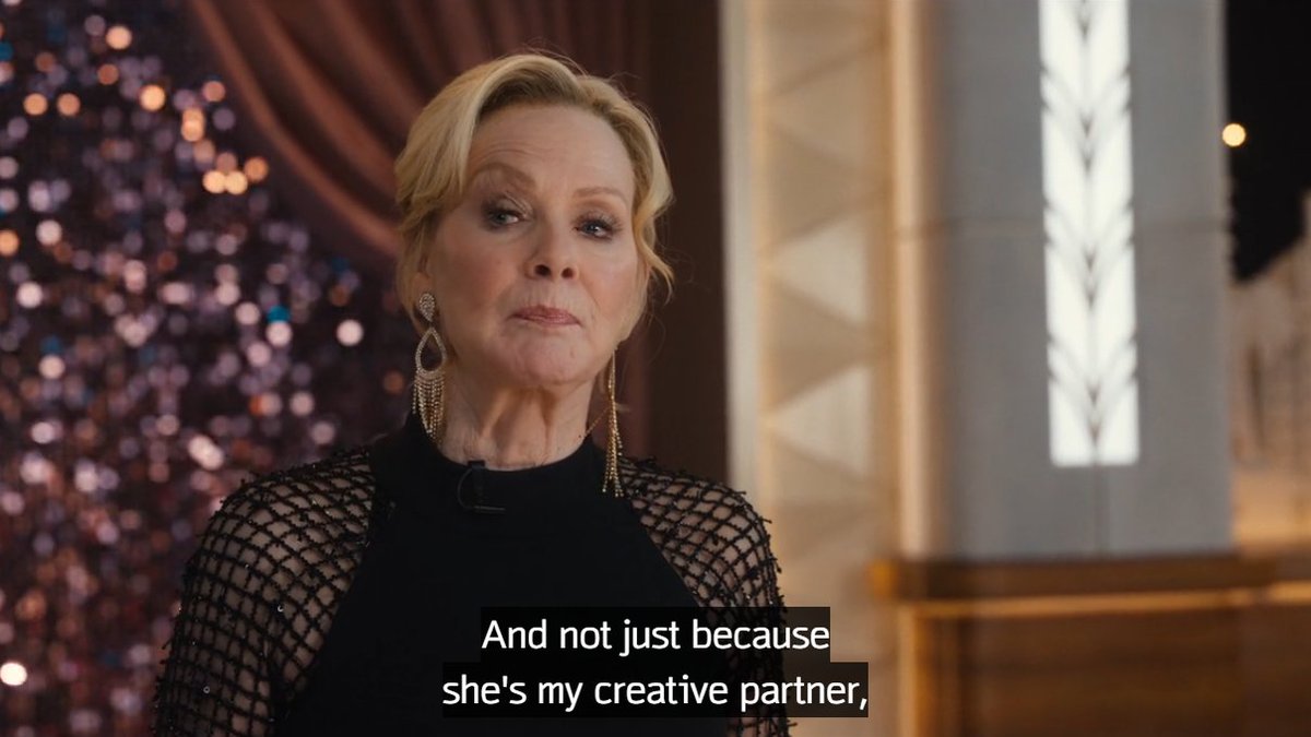 THE ORIGINAL LINE BEING "MY VOICE" INSTEAD OF "MY CREATIVE PARTNER"? OH