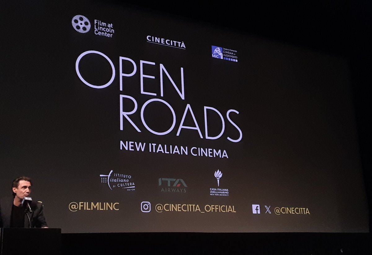 Globos de Oro (@globosdeoro) on Twitter photo Lincoln Center y <a href="/Cinecitta/">Cinecittà</a> presentan en Nueva York la 24ª edición del festival "Open Roads: New Italian Cinema" del 29 de mayo al 5 de junio, incluyendo 14 largometrajes filmlinc.org/festivals/open…
<a href="/FilmLinc/">Film at Lincoln Center</a> <a href="/SallyFischerPR/">Sally Fischer PR</a> Lincoln Center y <a href="/Cinecitta/">Cinecittà</a> presentan en Nueva York la 24ª edición del festival "Open Roads: New Italian Cinema" del 29 de mayo al 5 de junio, incluyendo 14 largometrajes filmlinc.org/festivals/open…
<a href="/FilmLinc/">Film at Lincoln Center</a> <a href="/SallyFischerPR/">Sally Fischer PR</a>