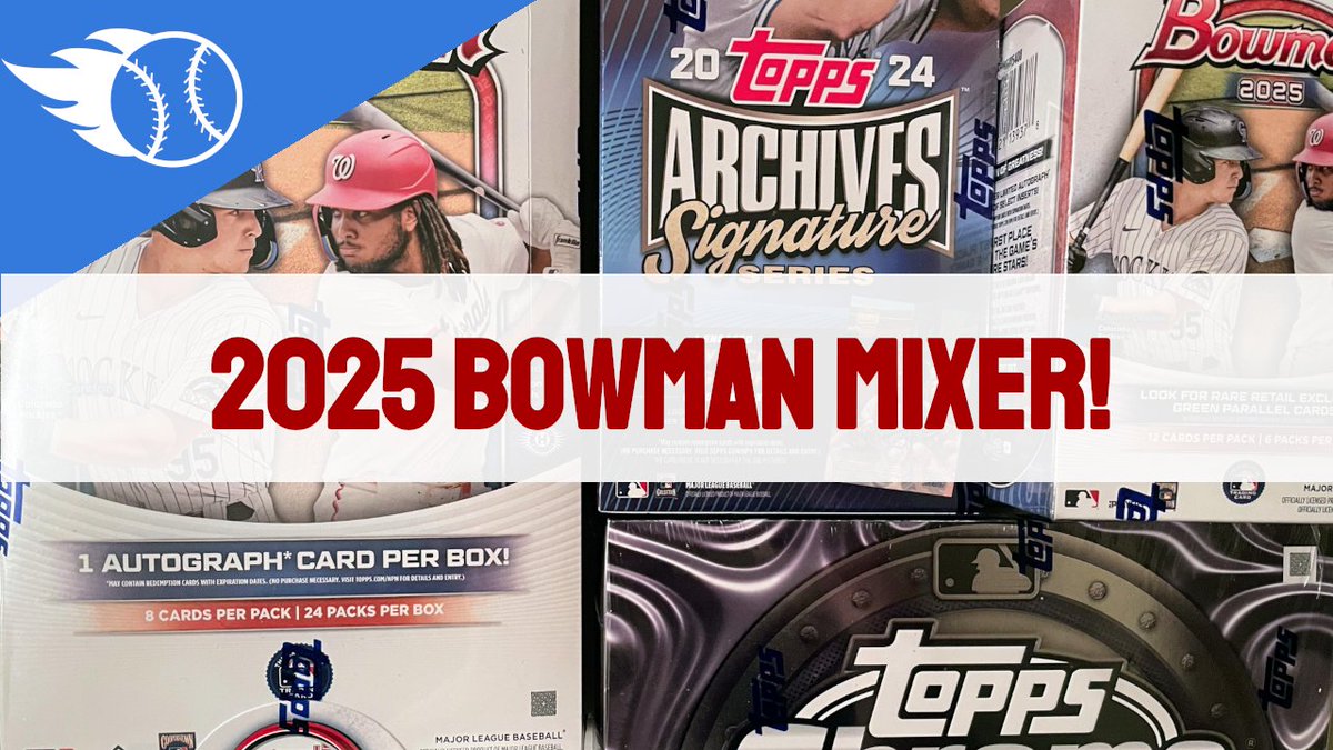 LongBallCards's tweet image. Saturday night- Budget Bowman Mixer! 2 teams / $48!  #thehobby #bowman #cardbreaks #topps longballcards.com/products/may-b…