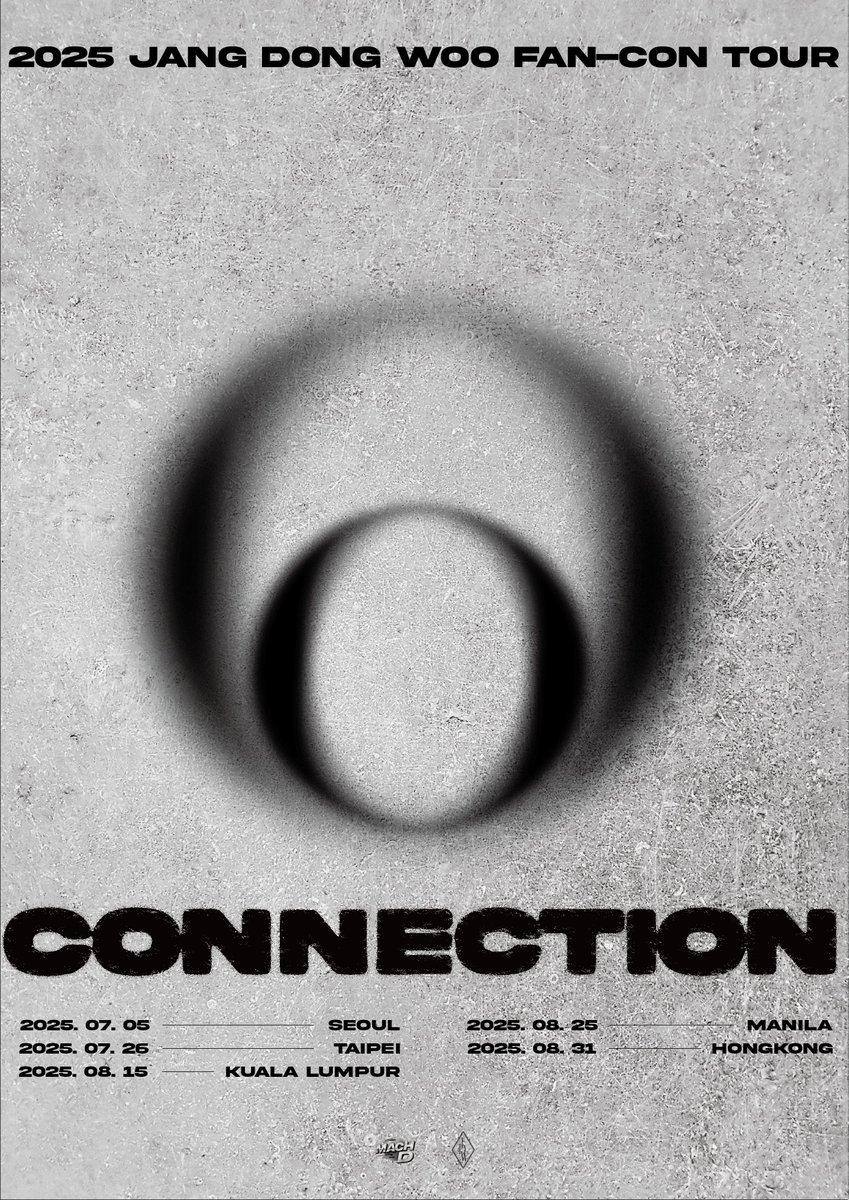 2025 JANG DONG WOO FAN-CON TOUR <CONNECTION>

SEOUL | 2025.07.05
TAIPEI | 2025.07.26
KUALA LUMPUR | 2025.08.15
MANILA | 2025.08.25
HONG KONG | 2025.08.31

#JANGDONGWOO #장동우
#CONNECTION
#MACHD #마하디
#BIGC #빅크 
#VIBEK #바이브케이