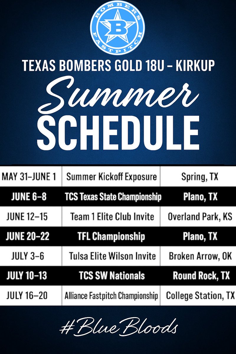 kat__guerrero's tweet photo. Summer softball season is here  &amp; IM READY !💪🏾🔥🔥
Focused on growth and giving it my all on the dimond !! 

Full schedule down below ⬇️

College coaches, take a look at it &amp; come see the grind in action 
 
#classof2026 #grindtime 
#compete #summerball https://t.co/CSnPp8fFt2