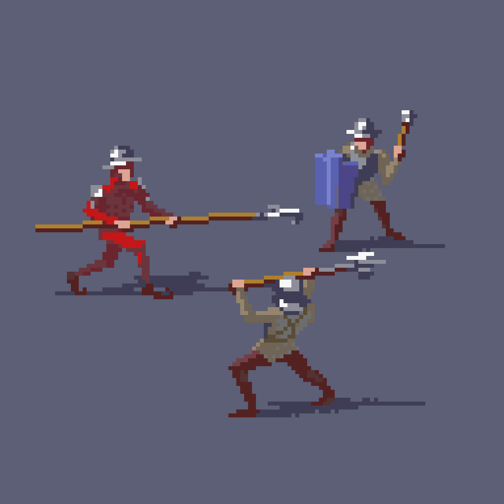 medieval numbnuts
#pixelart #ドット絵