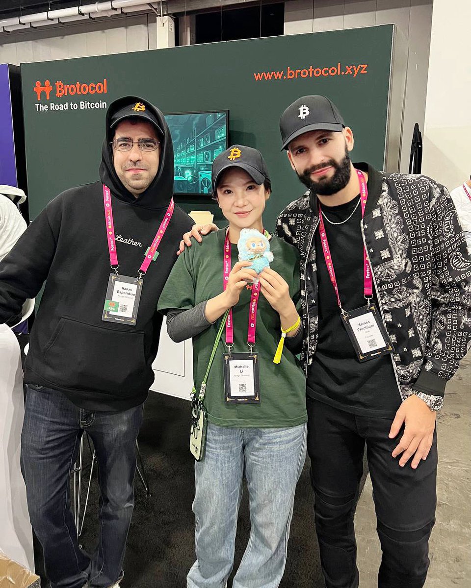 uuichelle_btc's tweet photo. Thanks for participating in the @Brotocol_xyz Labubu raffle at @TheBitcoinConf 🎉

@DoubleX won a Labubu named HOPE, and @alankingny’s Labubu is named LOVE.

Wishing you always carry hope, and be surrounded with love.
Where there is hope, there is love. 🐰💖

See you next time!

#Brotocol #Labubu #HOPE #LOVE #Giveaway #BTC2025