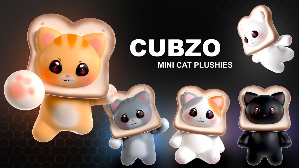 Zeblyno's tweet image. Cute Mini Cat Plushies 🍞🐈 I made with @ChiyoCups for Cubzo! #RobloxDev #Roblox
Check them out here → roblox.com/catalog?Catego…