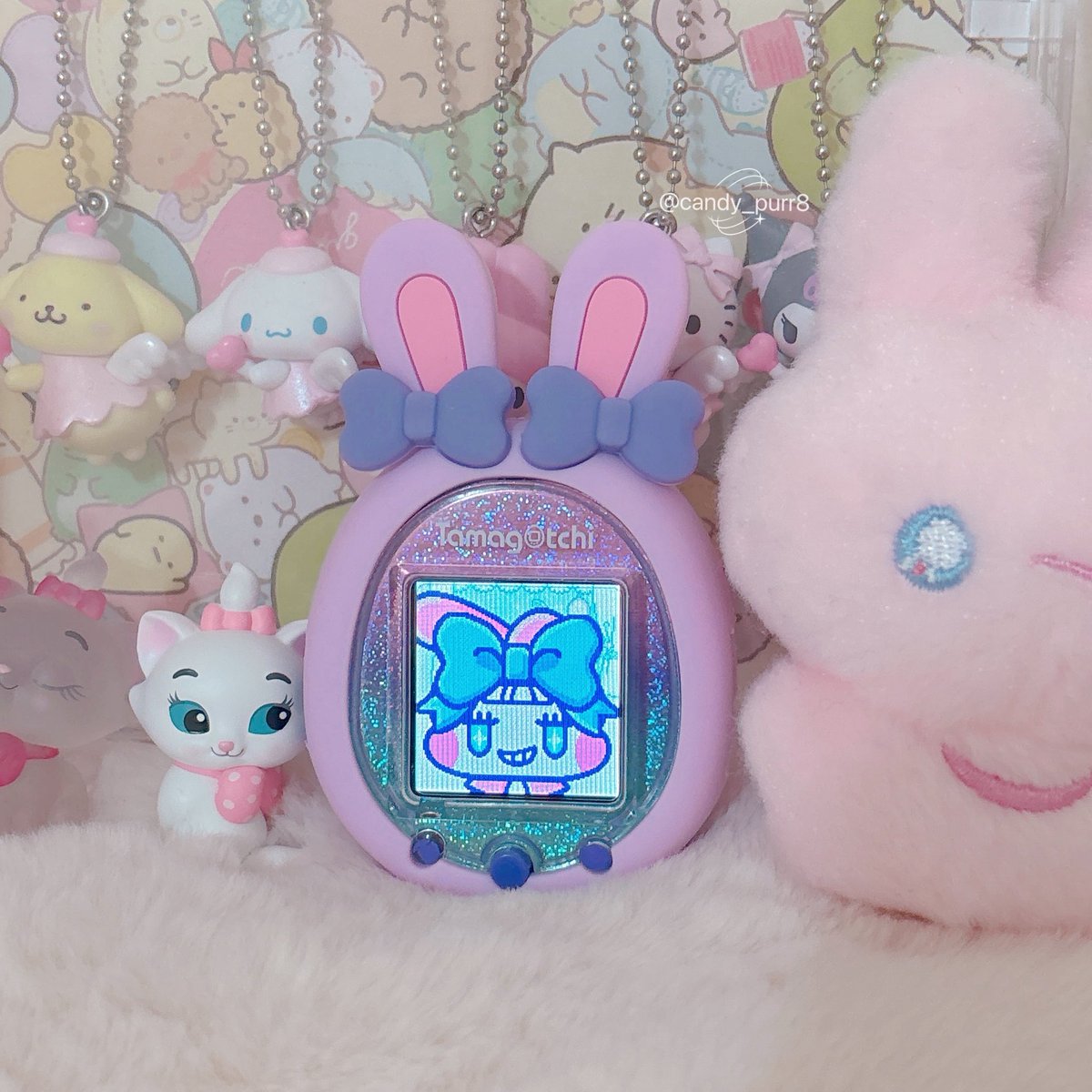 candy_purr8's tweet photo. Life’s better when My Melody says “hello!” 🐰💬🎀💖✨
#tamagotchi #tamagotchismart #たまごっち #たまごっちスマート #サンリオ https://t.co/9yLNjLOFV6