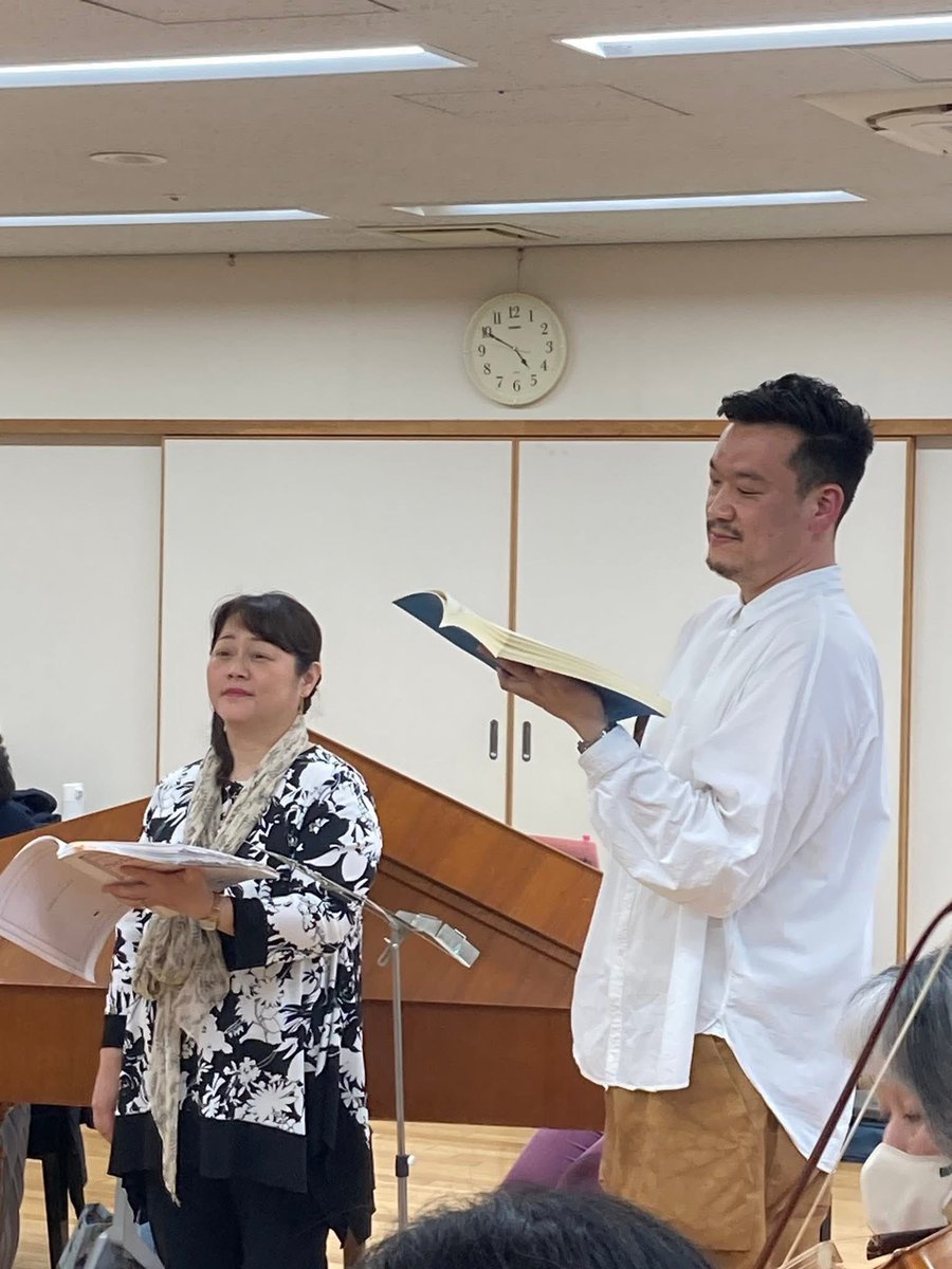 ToshiharuNAKAJ1's tweet photo. 6月1日高槻現代劇場にてヘンデル《ソロモン》です。コレギウム・ヨハネスはアマチュアの古楽アンサンブル。難曲ですが、オケも合唱も真摯に取り組まれたことが伝わる演奏です。ソロモン役もかなり大変！ですがヒロインたちとの重唱や合唱との絡みも多くあるので役得。楽しみです！是非ご来場ください。 https://t.co/QVqNKTyxI3