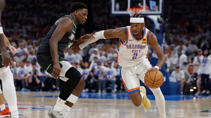 Luka vs SGA stats against the Wolves 2025 (playoffs) 

30.2                        31.4
7                                5.2
5.8                           8.2 
60.8% TS            56.7% TS (🤢)

The better player doesn’t always advance