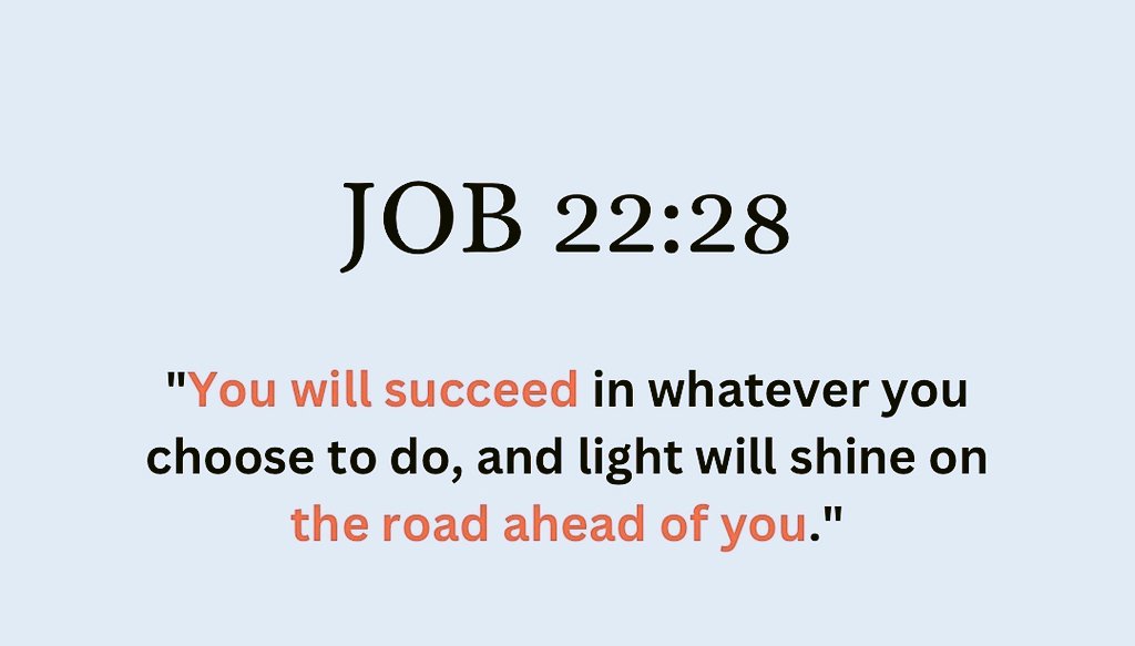 Job 22:28